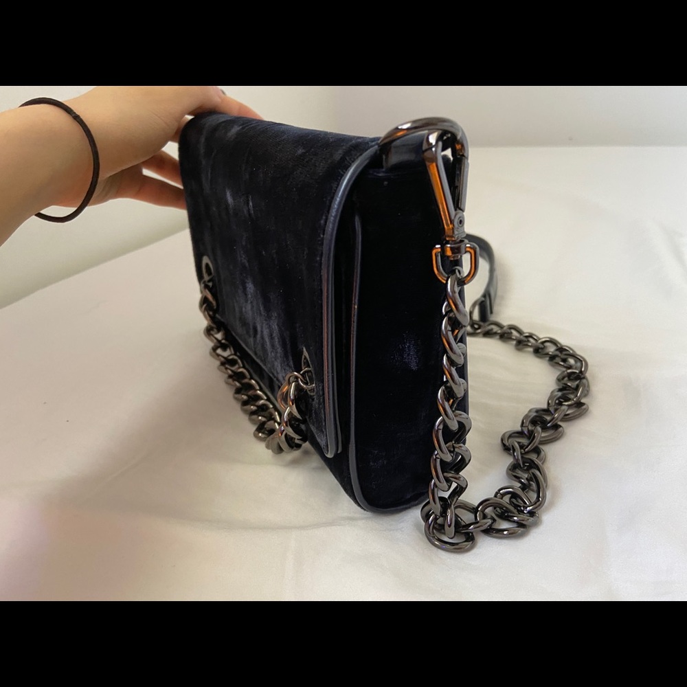Zara Velvet Crossbody / clutch